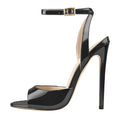 Harper ankle strap heel