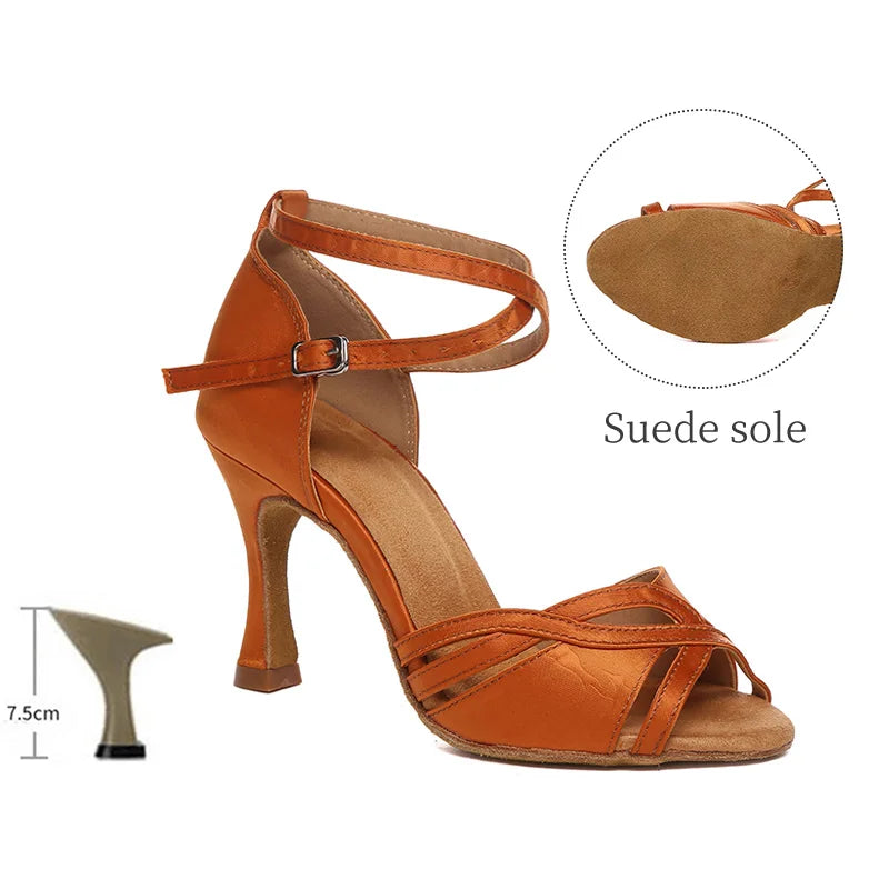 Vintage ankle strap heel