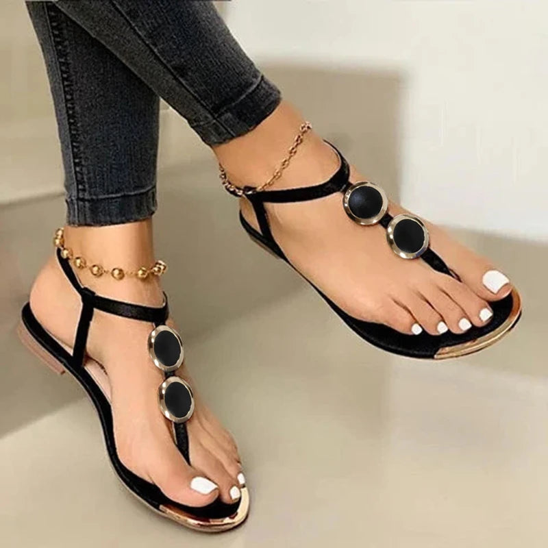Ankle strap flip flop