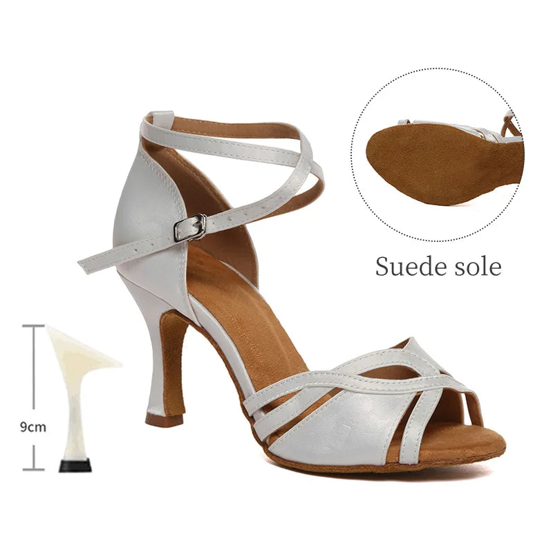 Vintage ankle strap heel