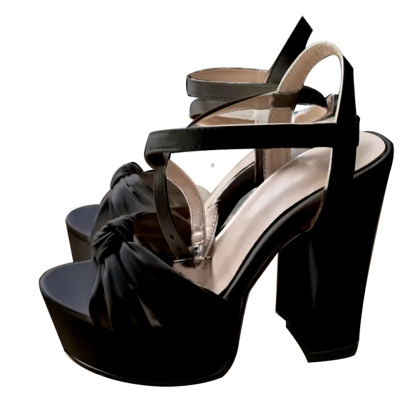 Ankle strap bridal shoes