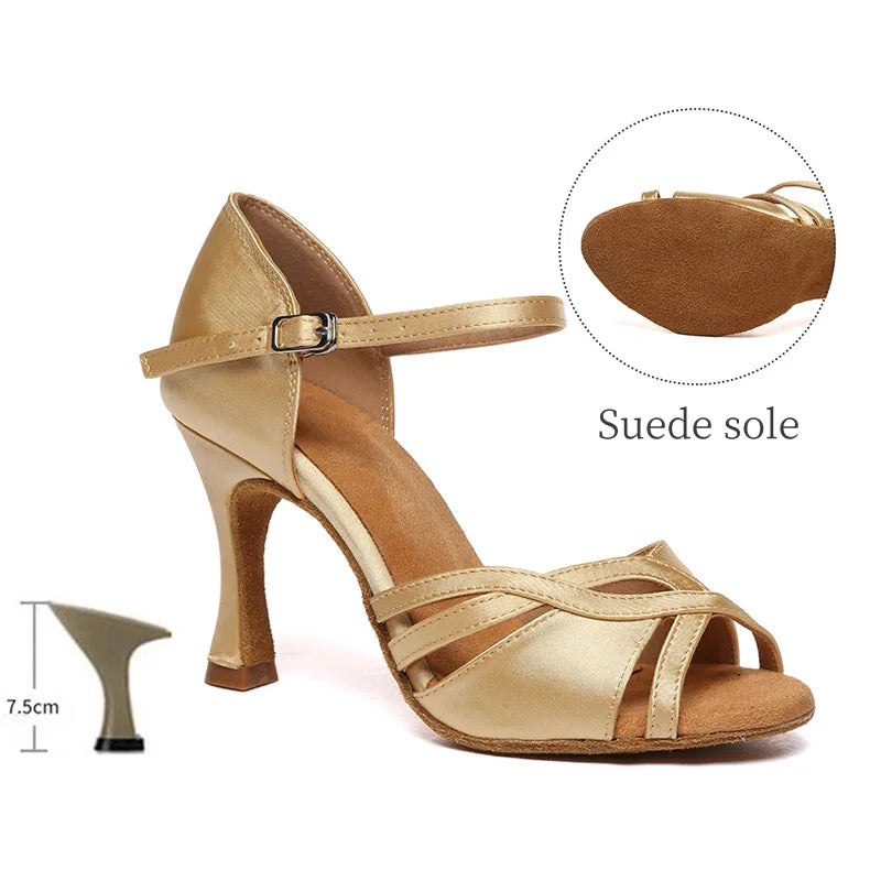 Vintage ankle strap heel