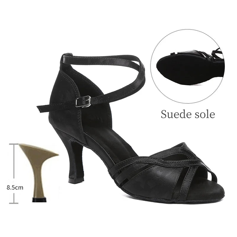 Vintage ankle strap heel
