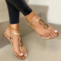 Ankle strap flip flop