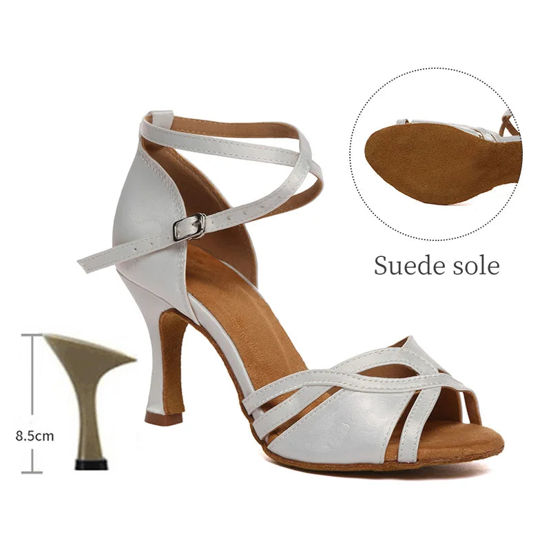 Vintage ankle strap heel