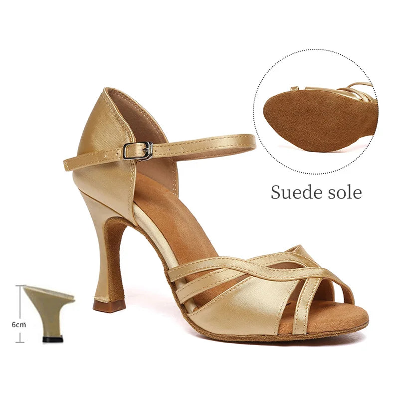 Vintage ankle strap heel