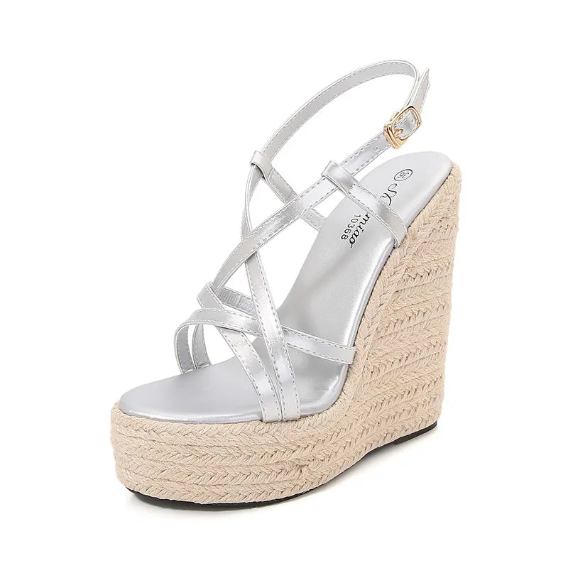 Ankle strap espadrille shoes
