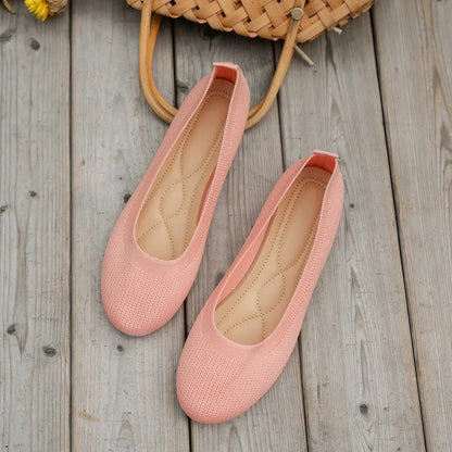 Flat ballerina shoes with ankle strap Dika Studio