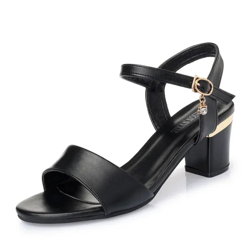 Wide with ankle strap