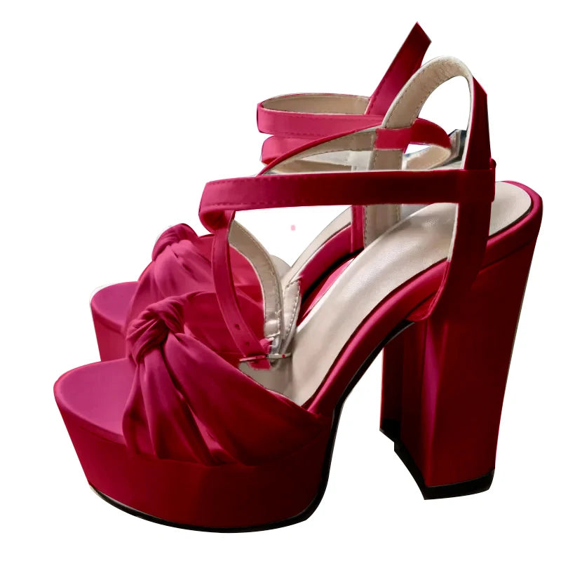 Ankle strap bridal shoes