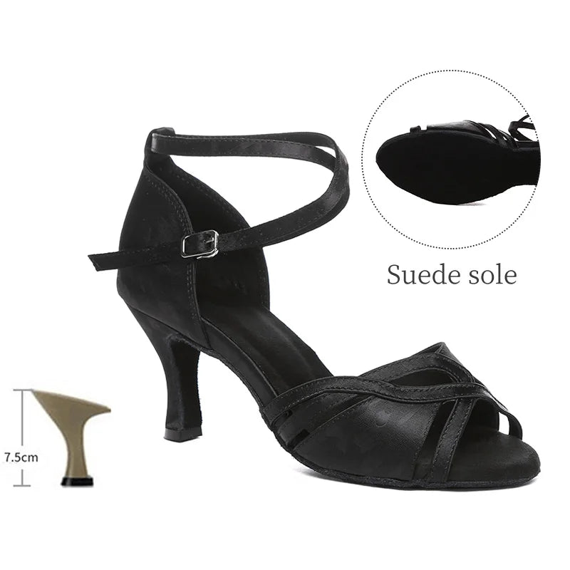 Vintage ankle strap heel