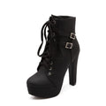 Women's  Boots Lace Up