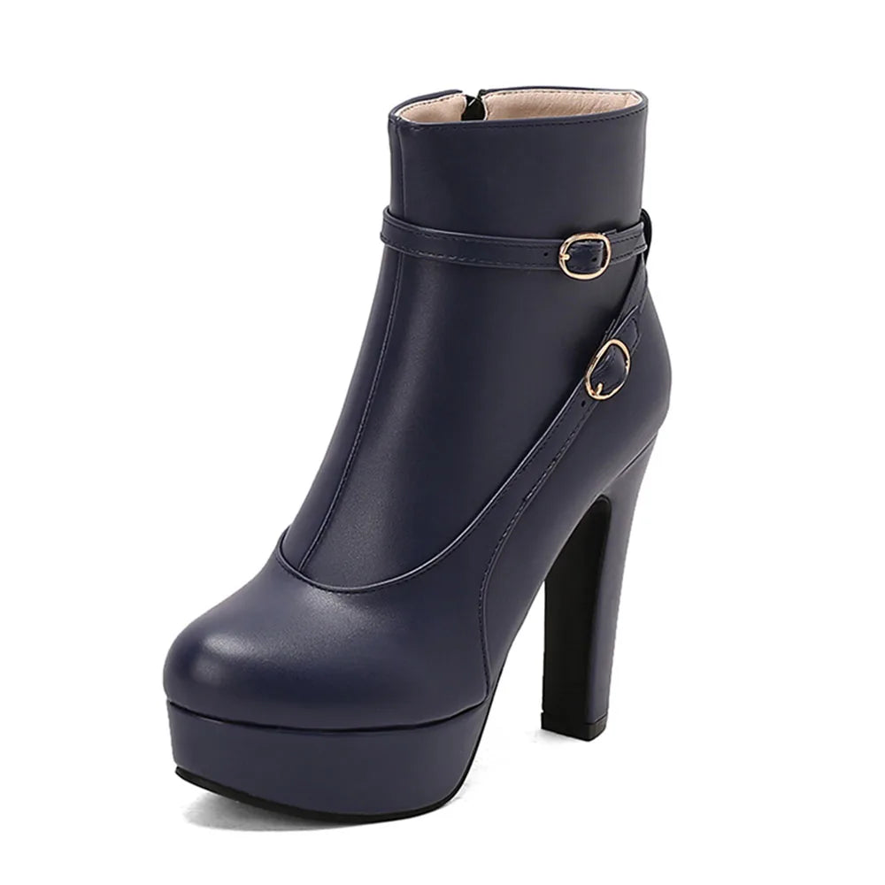 Women's Ankle Boots Platform Shoes