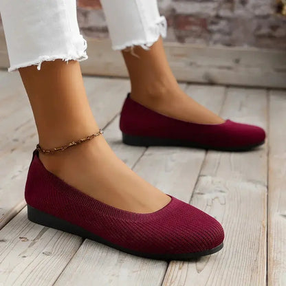 Flat ballerina shoes with ankle strap Dika Studio