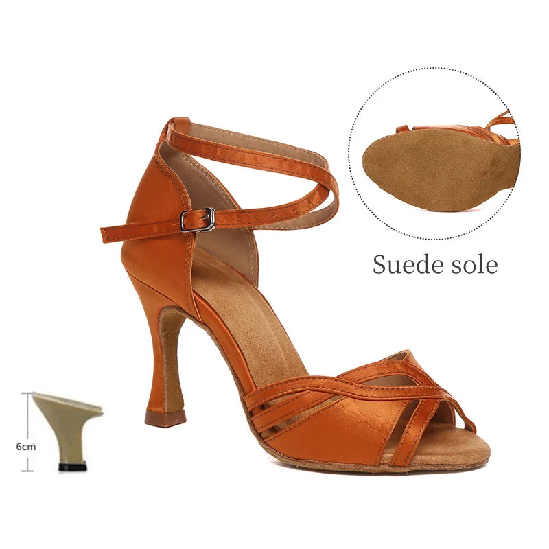 Vintage ankle strap heel