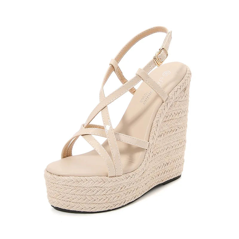 Ankle strap espadrille shoes