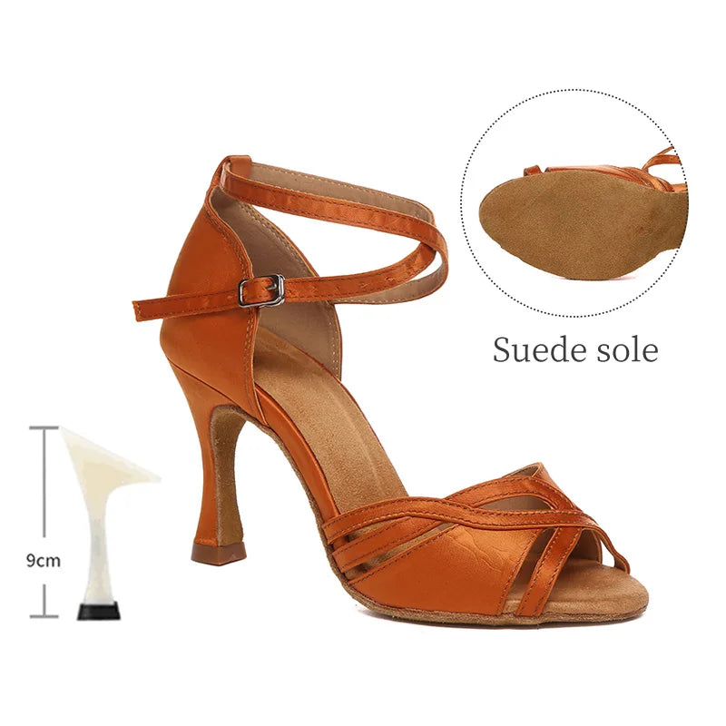 Vintage ankle strap heel