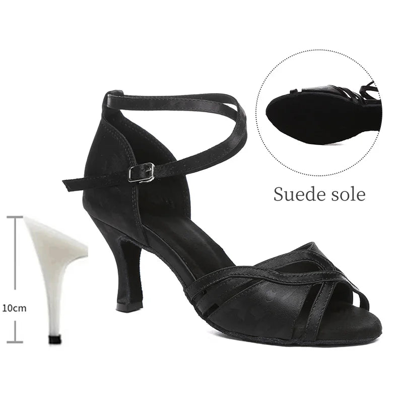 Vintage ankle strap heel