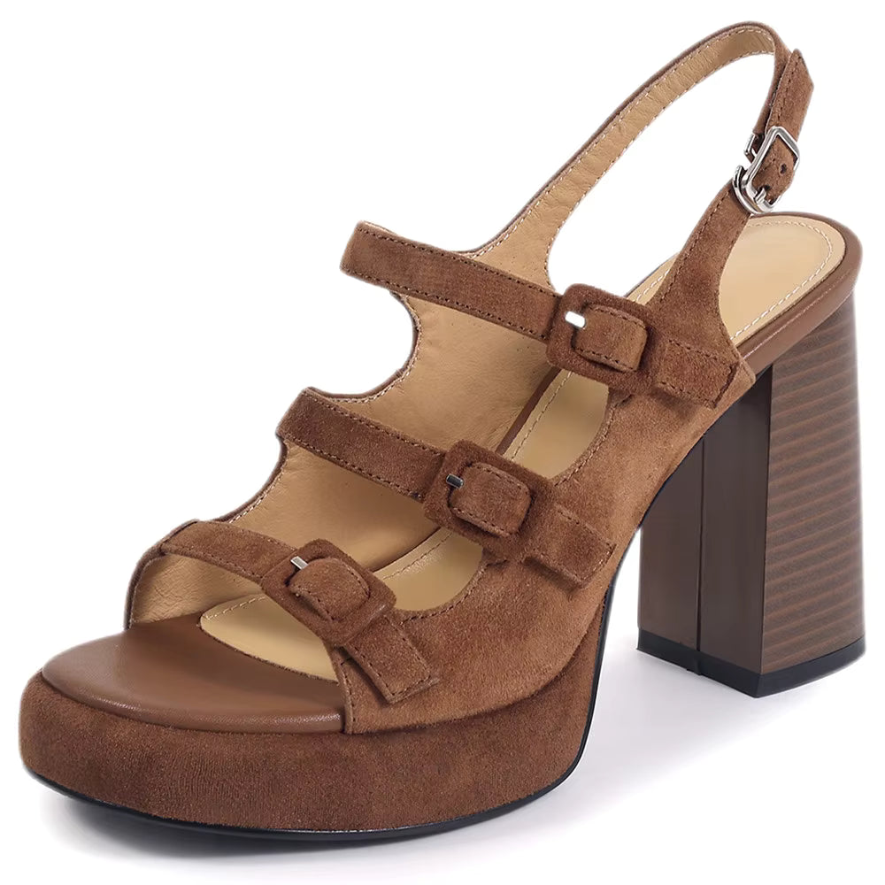 Daelene ankle strap sandal