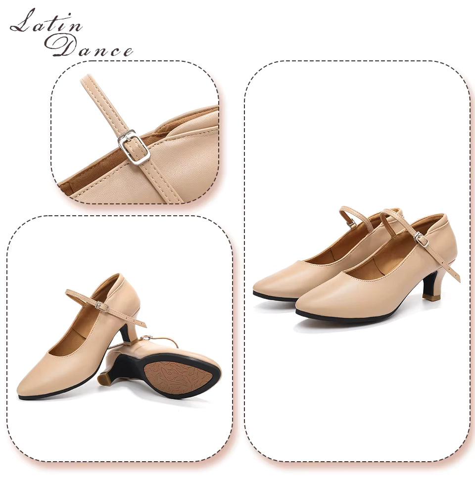 2 inch ankle strap heel