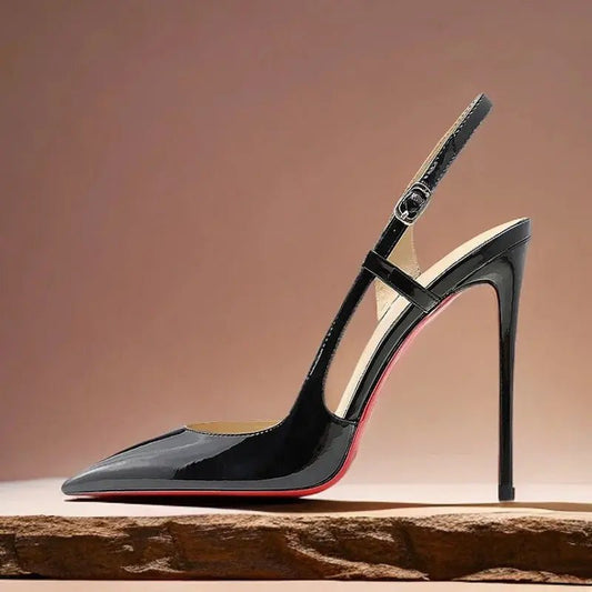 Slingback Ankle Strap Heel - Dika Studio